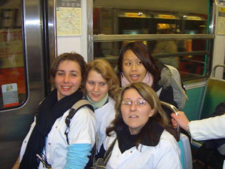 Ju, Sygo, Aline et Sandra