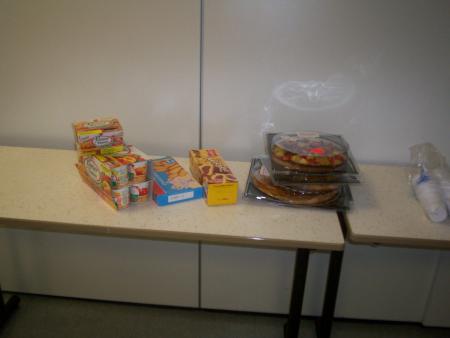 ...les desserts...