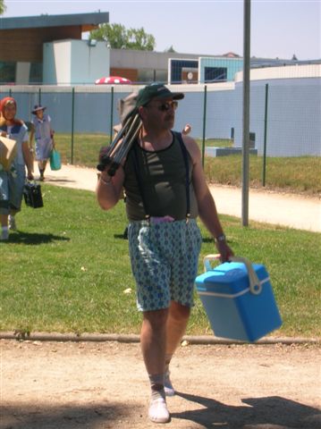 Didier avec le PQ dans le short lol