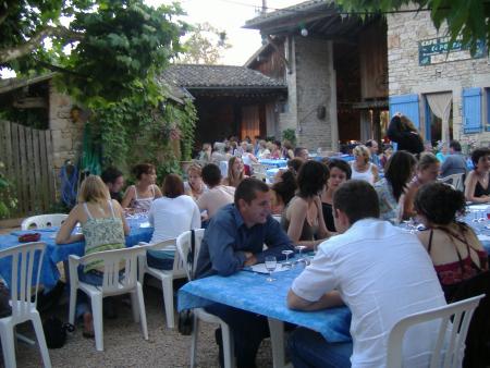 Et le soir on est aller manger au resto